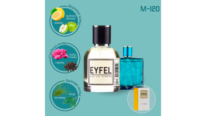 Eyfel M-120 аналог Versace Eros духи мужские