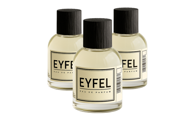 Три флакона духов Eyfel